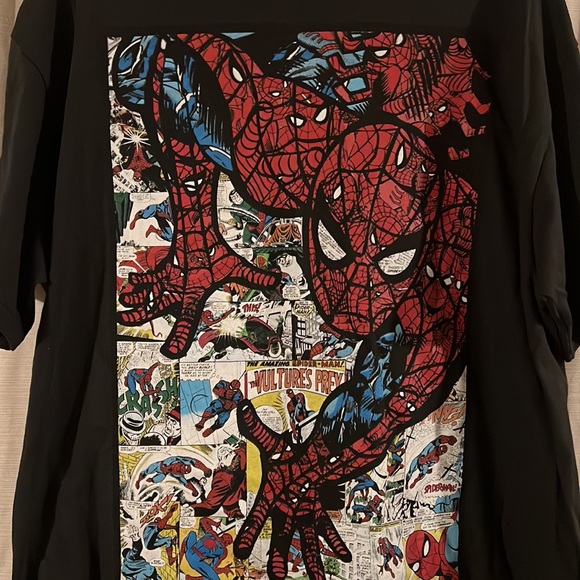 MENS VINTAGE COLLECTIBLE MARVEL SPIDER-MAN GRAPHIC TEE SIZE XL - Picture 2 of 5